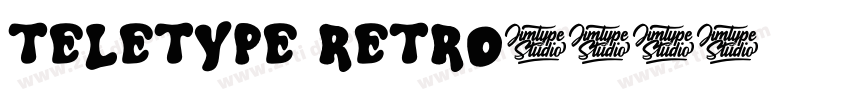 Teletype Retro字体转换
